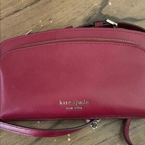 Kate Spade Burgundy Crossbody Bag